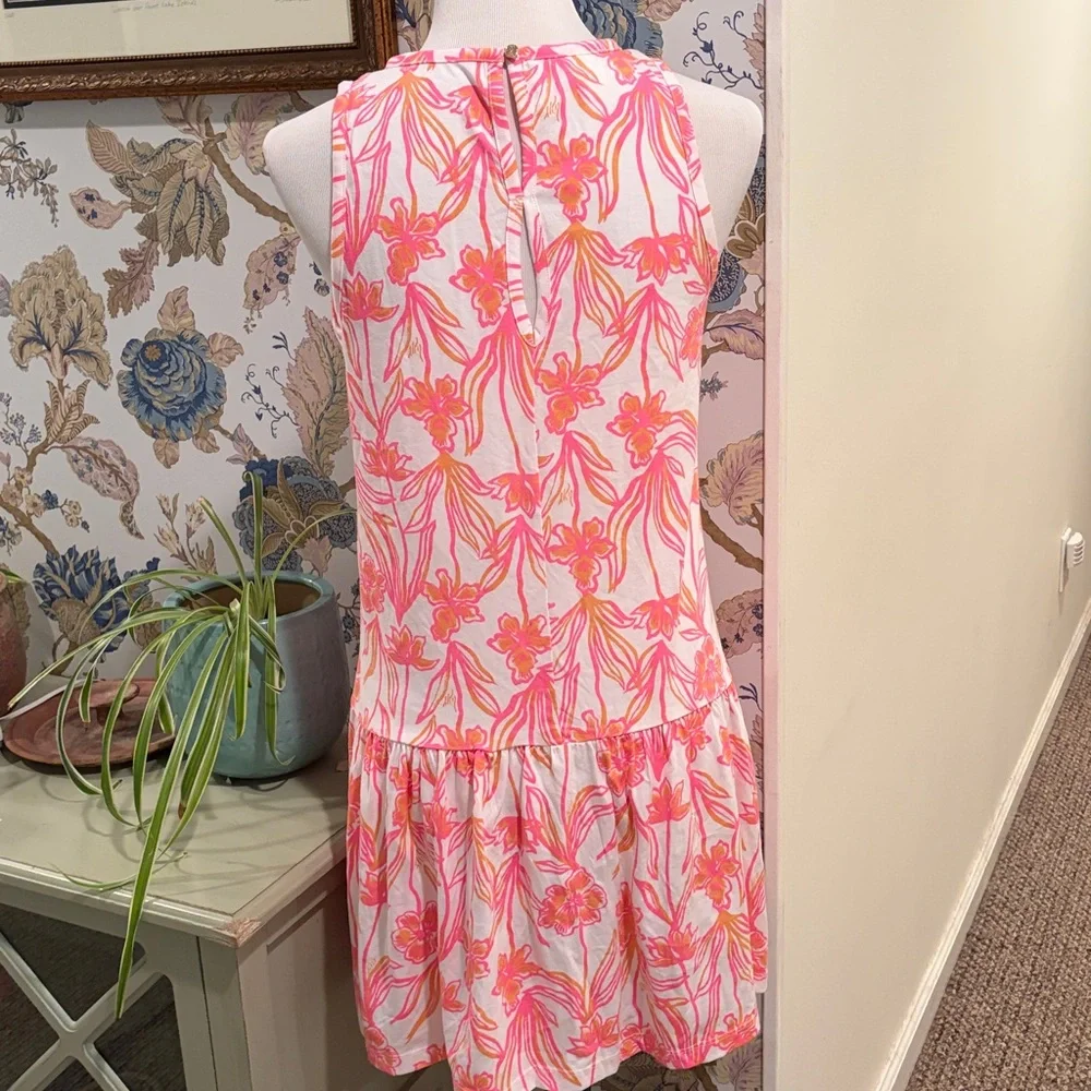 Lilly Pulitzer Dixi Tiered Cotton Sleeveless Dress - Picture 6 of 8